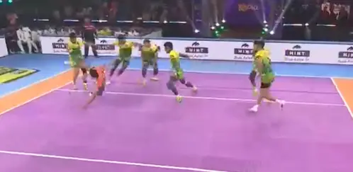 BACK KICK #PROKABADDI