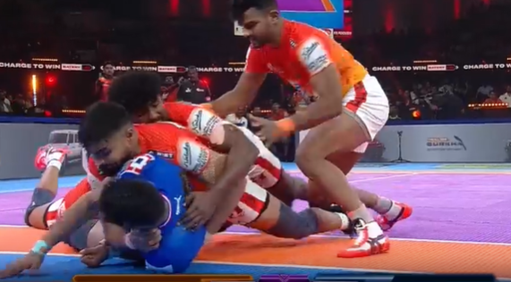 Dash technique in kabaddi #prokabaddi