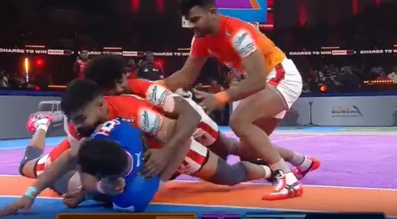 Dash technique in kabaddi #prokabaddi