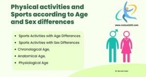 sports activities with age and sex differences